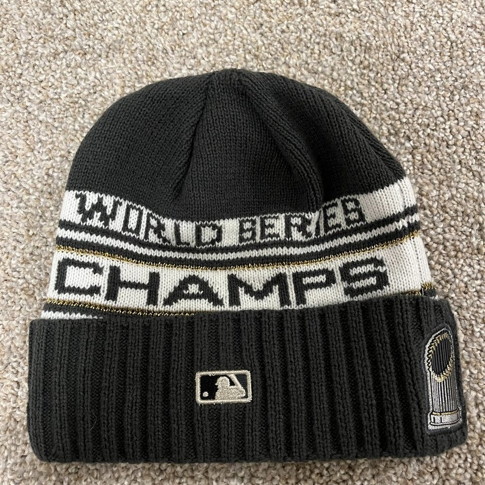 New Era MLB Boston Red Sox World Series Champs Champions Winter Hat Beanie